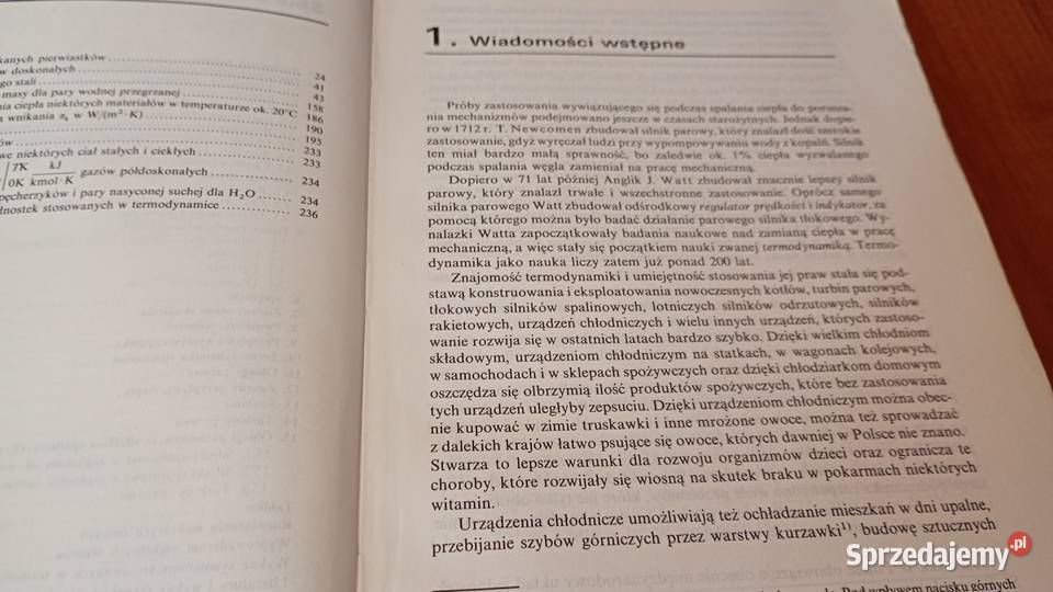 Termodynamika techniczna Sławomir Wilk 1996 wyd Rok wydania 1996
