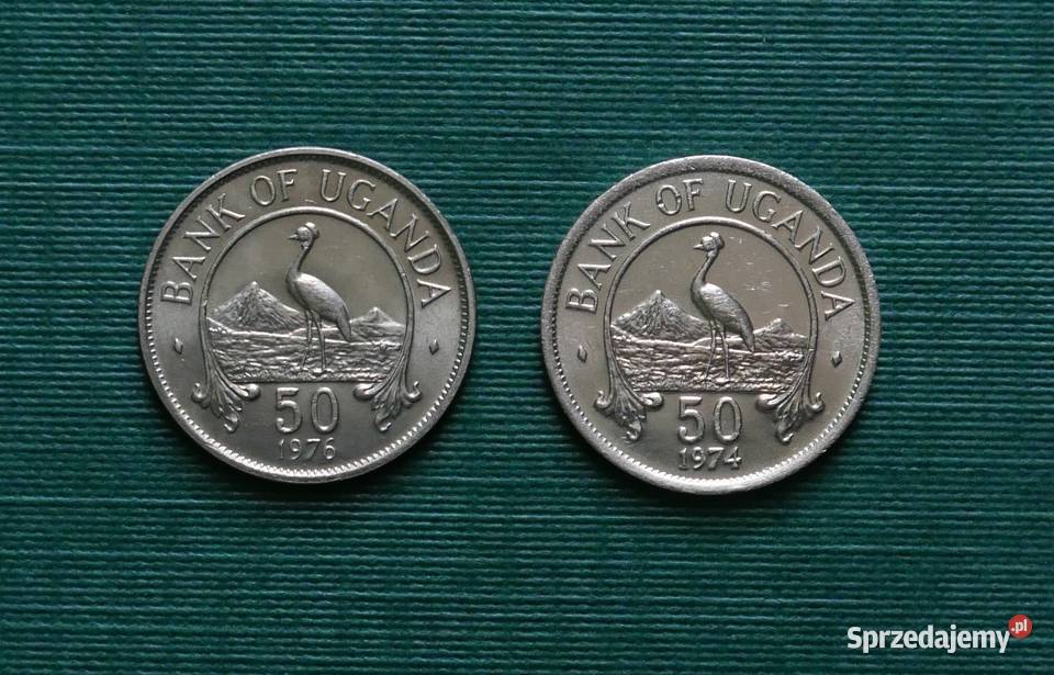 UGANDA 50 Centów zestaw Gliwice