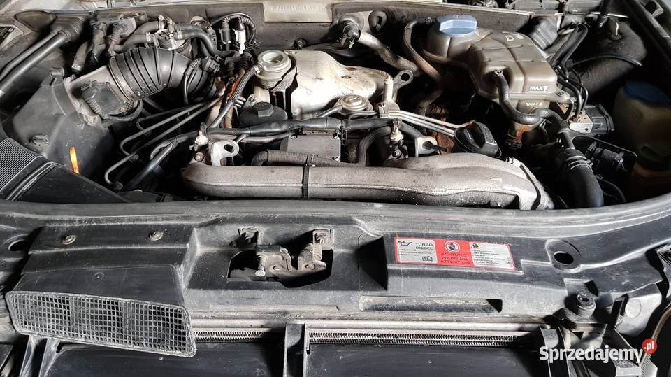 Audi A6 C5 Lift 25 TDI uszkodzony silnik Zarejestrowany w Polsce A6 Łagów