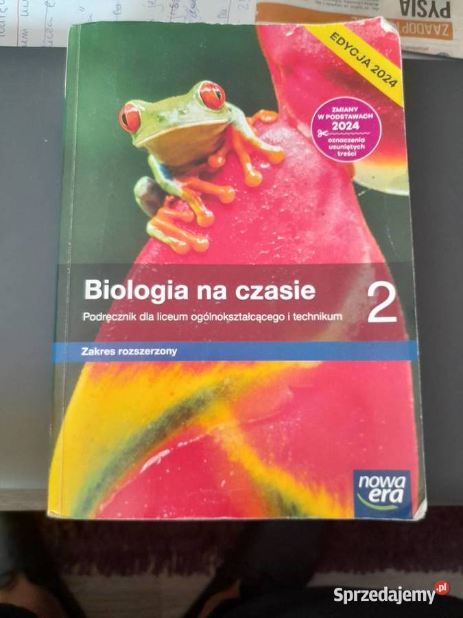 Biologia na czasie 2 podręcznik 2 liceum i małopolskie Wieliczka