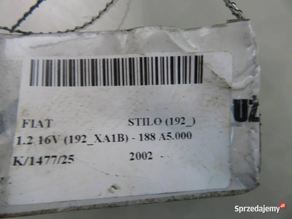 POMPA PALIWA FIAT STILO 192 12 16V 0580314010