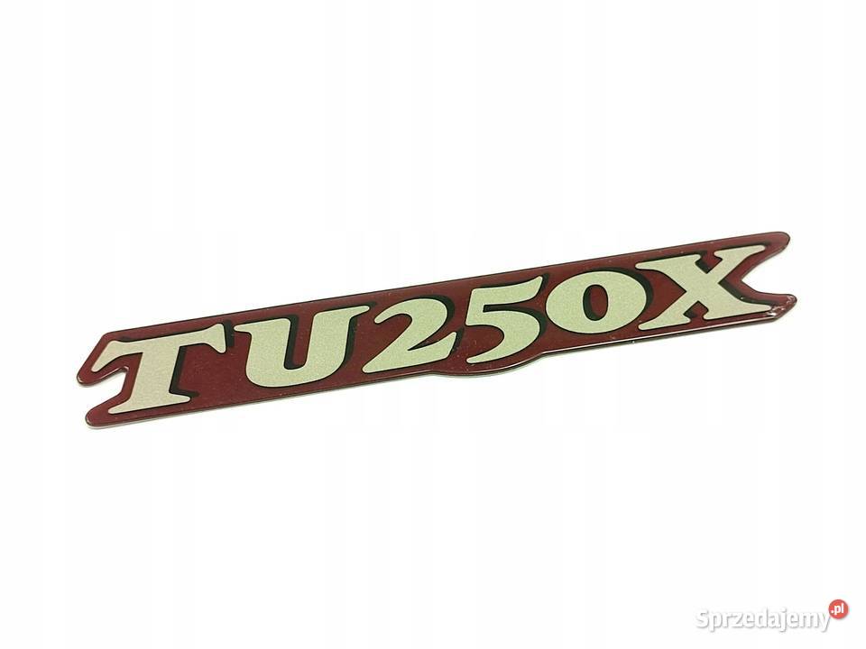 NAKLEJKA TU 250 X NA LEWY BOCZEK SUZUKI TU250X