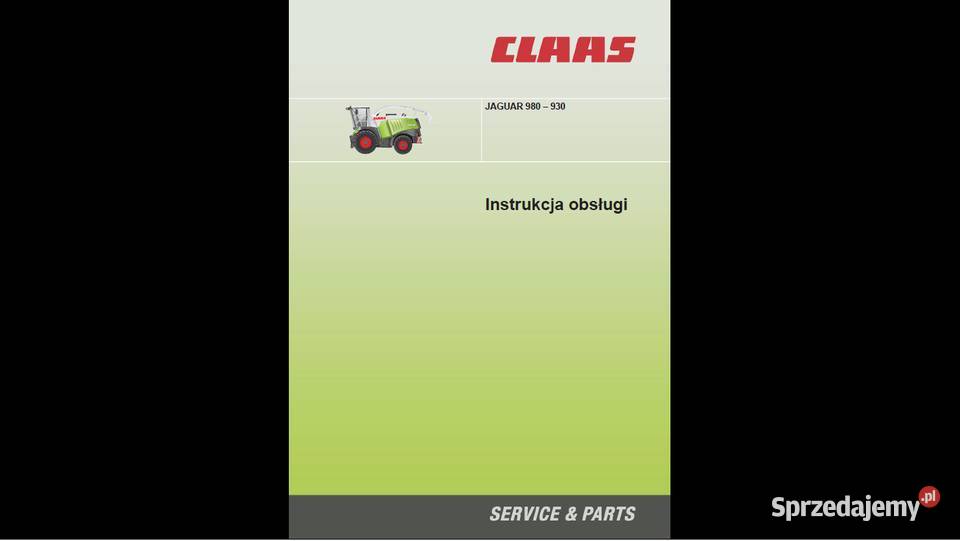 Claas Jauar 980930 instrukcja obsługi Polsku Gdańsk