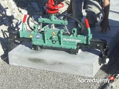 Hydrauliczny chwytak do krawężników nieuszkodzony Maszyny budowlane Myślenice