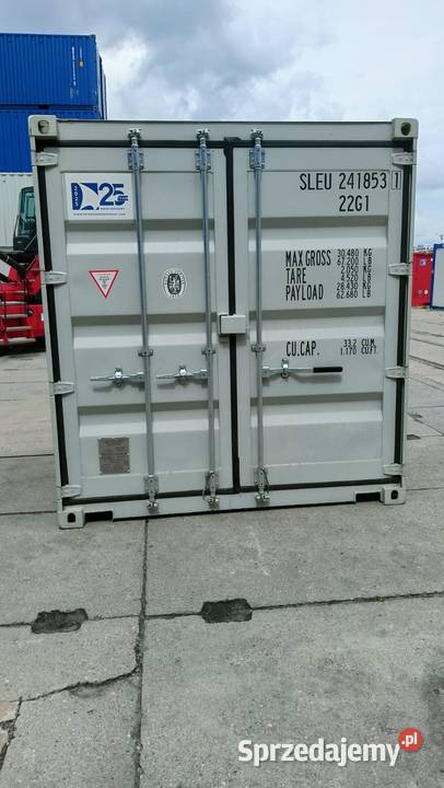 Okazja kontener 6 metrowy pierwszej podróży Biznes i Przemysł Ciechanów