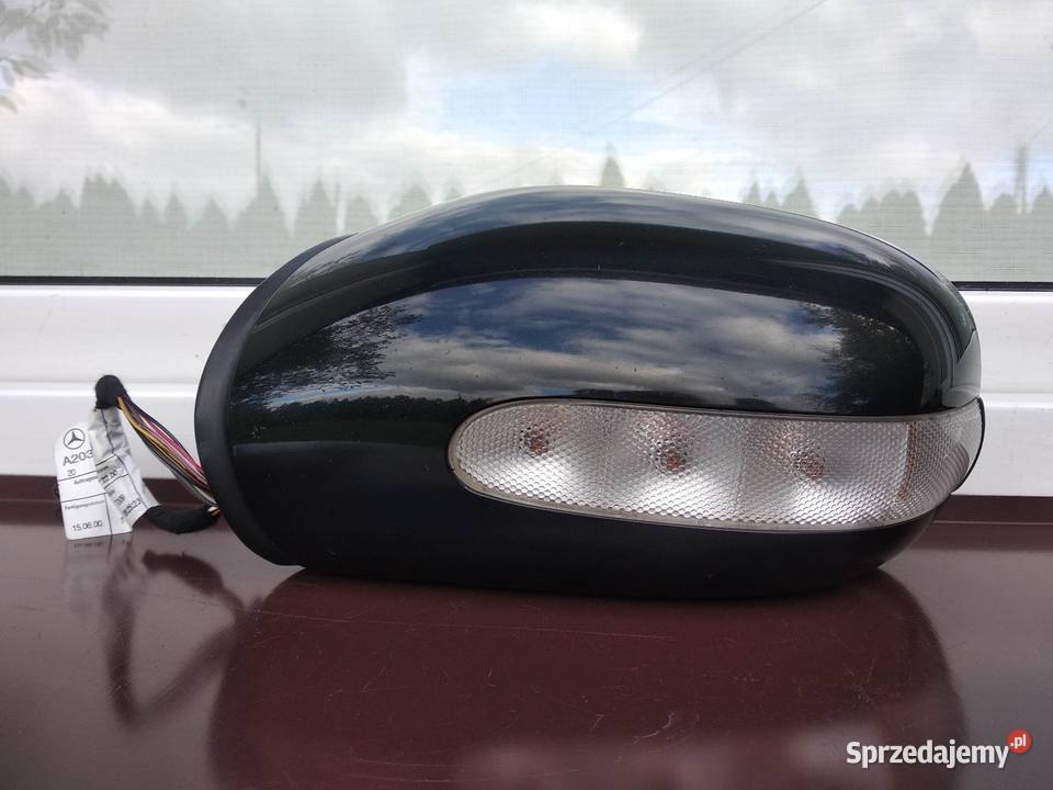Mercedes W203 lusterko zewnętrzne lewe kierowcy łódzkie Sieradz