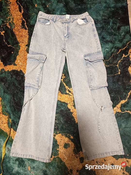 Paka 4 jeansów w rozmiarze MS Jadów