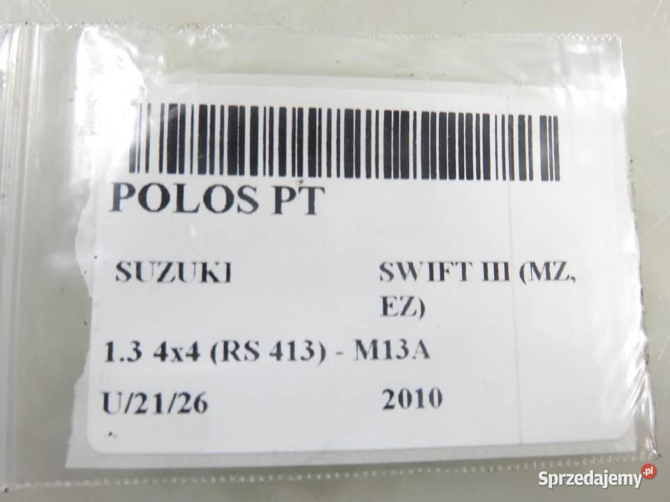 PÓŁOŚ PRAWA TYLNA SUZUKI SWIFT MK6 13 4x4