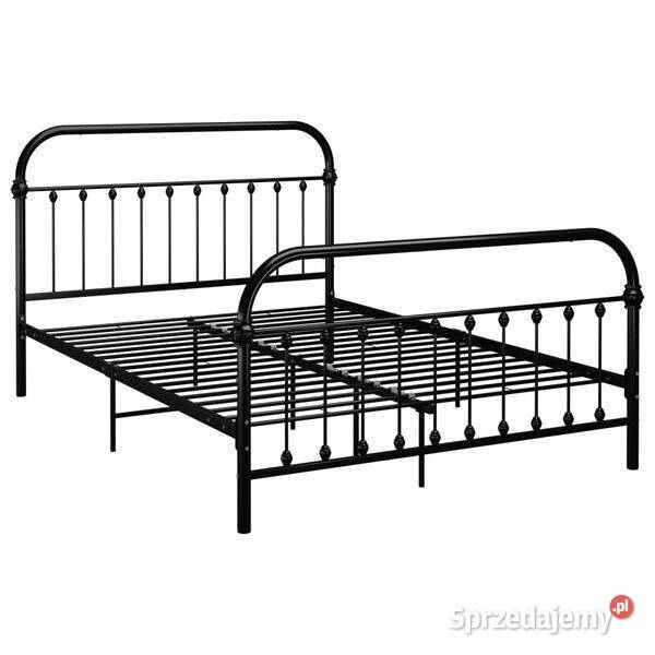 vidaXL Rama łóżka czarna metalowaSKU284500 Warszawa sprzedam