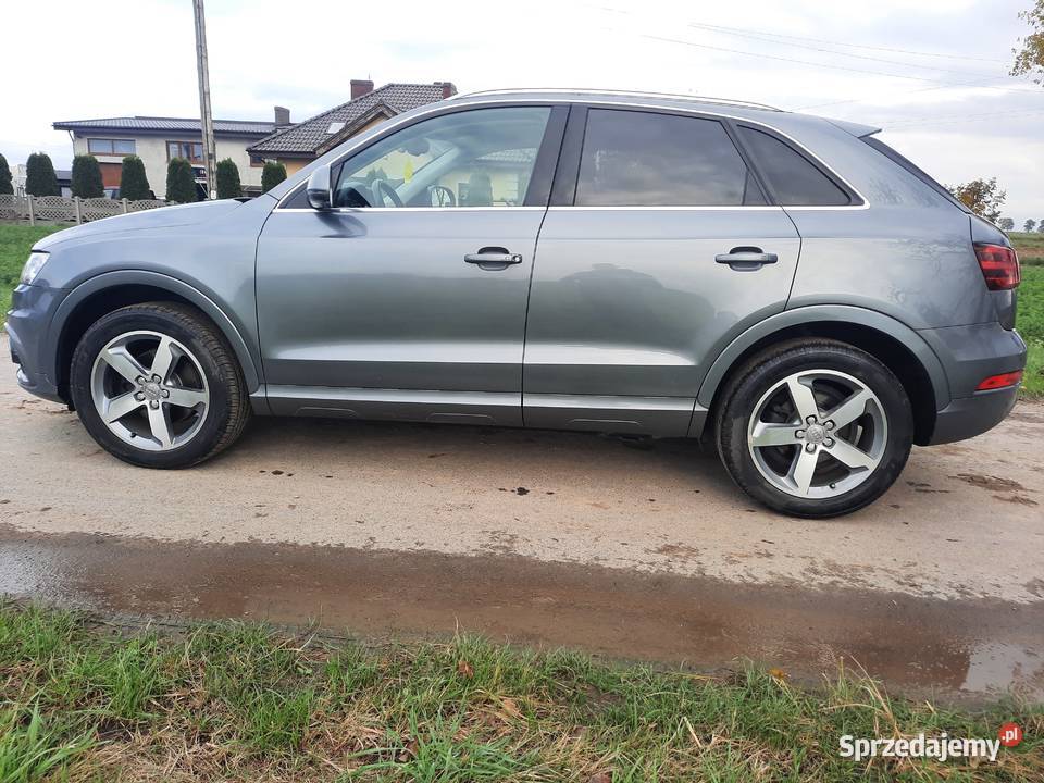 Audi Q3 quattro 20 tfsi Bogata navi led skóry benzyna Q3 wielkopolskie