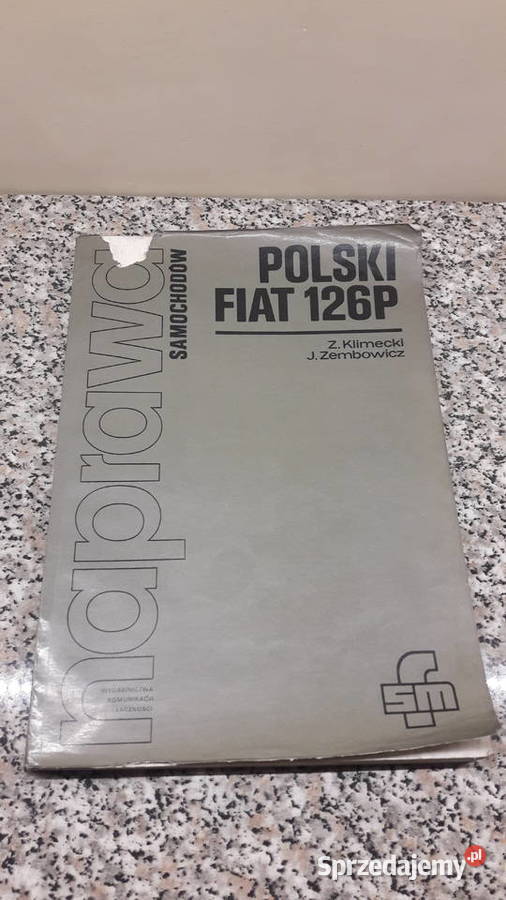 Książka naprawa samochodów Polski Fiat 126p