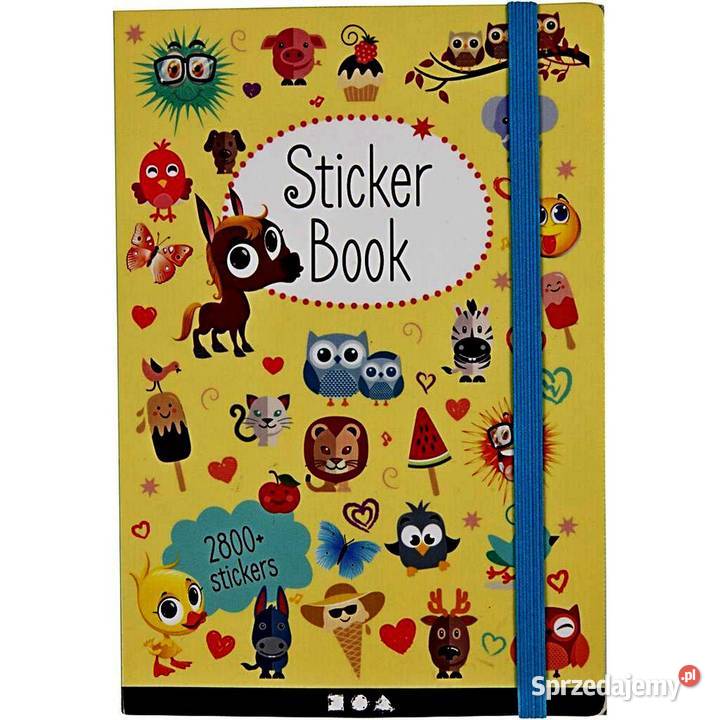 Książka z naklejkami Pozostałe sprzedam