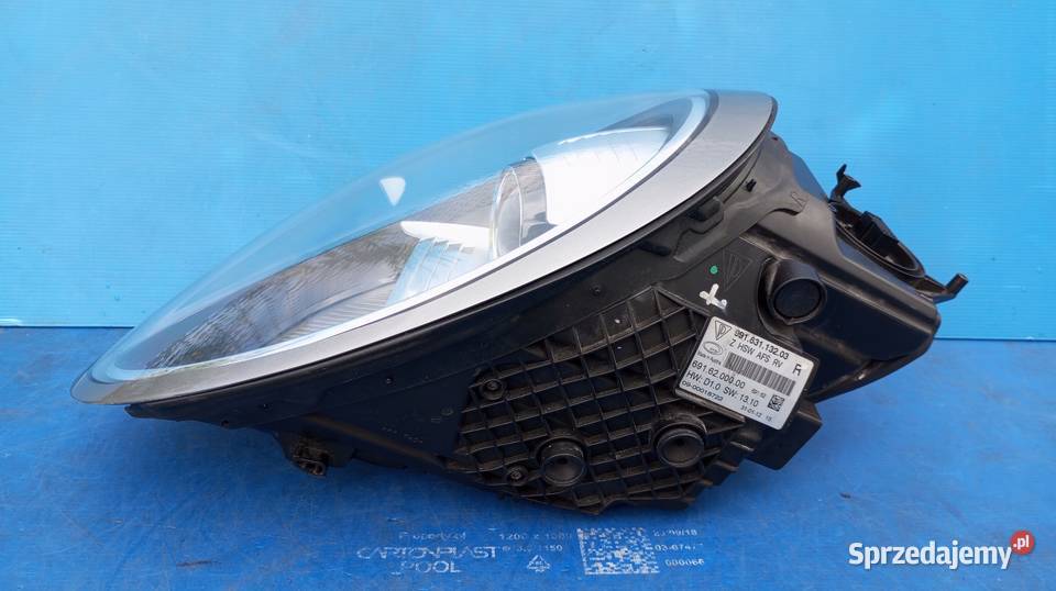 LAMPA PRAWY PRZÓD XENON SKRĘTNY IGŁA 99163113203 osobowe Nowy Tomyśl