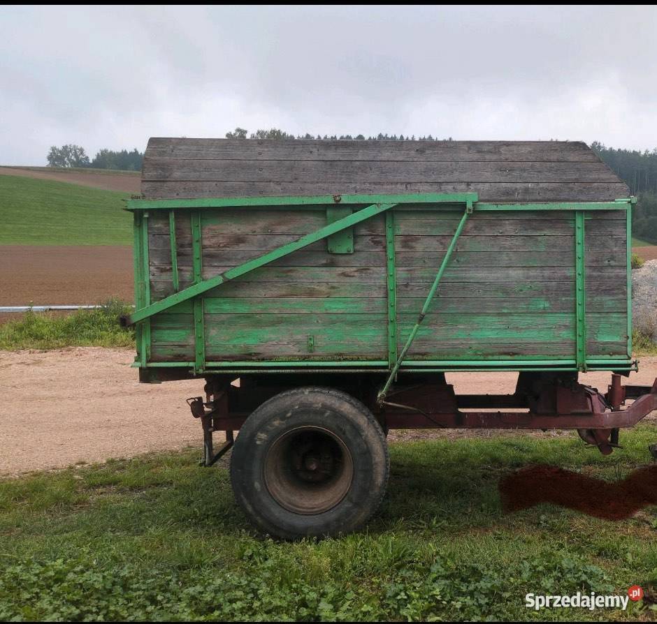 Przyczepa wywrot 3 strony nieuszkodzony Kluczbork