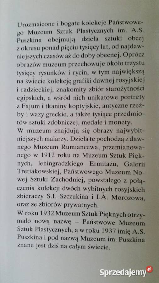 Album MUZEUM im AS PUSZKINA lubelskie Puławy