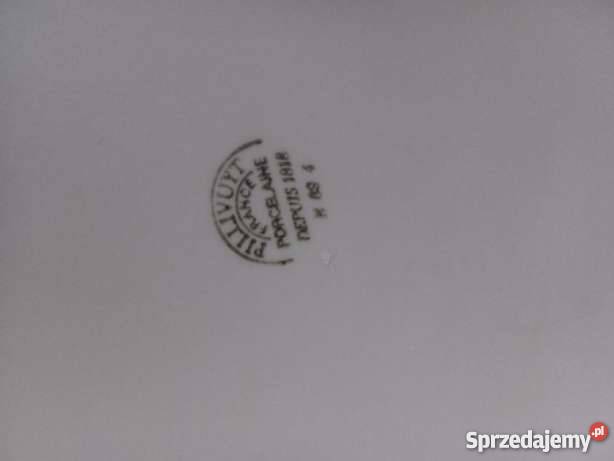 Porcelana Pillivuyt France depus 1818