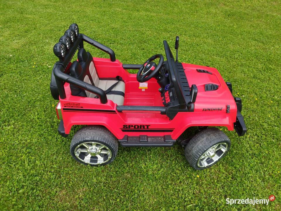 Potężny Jeep dzieci 4x4 Dwuosobowy Świeże małopolskie Zembrzyce