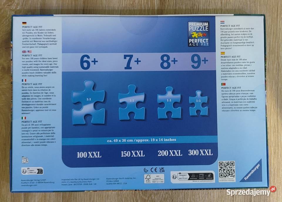 Puzzle Boże Narodzenie w domu Ravensburger 100 mazowieckie