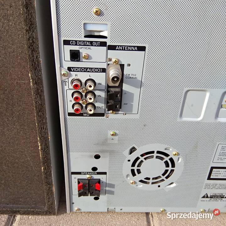 Potężna Sony MHCRXD7 wieżamega brzmieniekorektor Świebodzice sprzedam