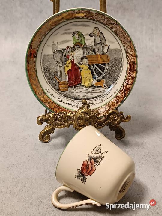 Kolekcjonerska Filiżanka ADAMS Duet Porcelana Dobrzany