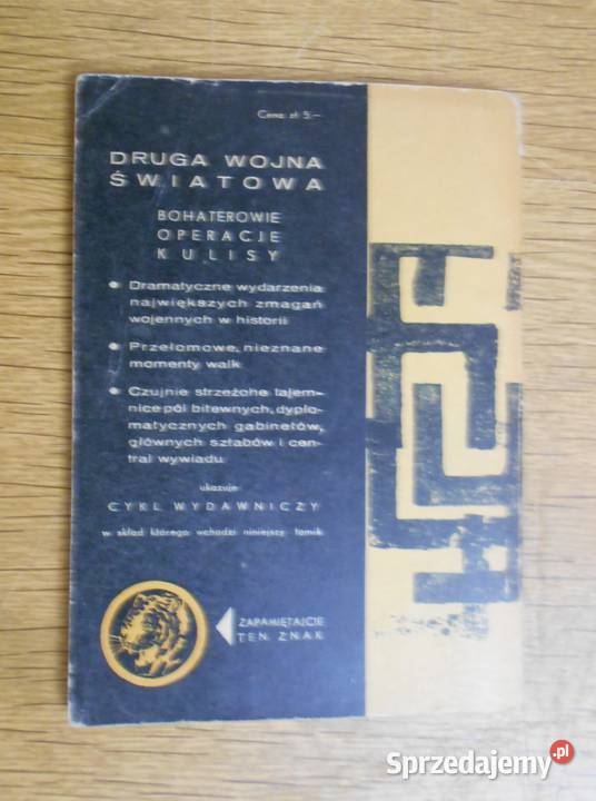 Żółty Tygrys Pięćdziesięciu z Dossel 1963 Parczew