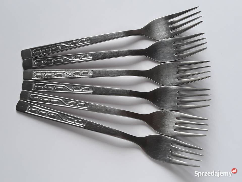 Widelce obiadowe 2 KONWALIE Gerlach sztućce PRL