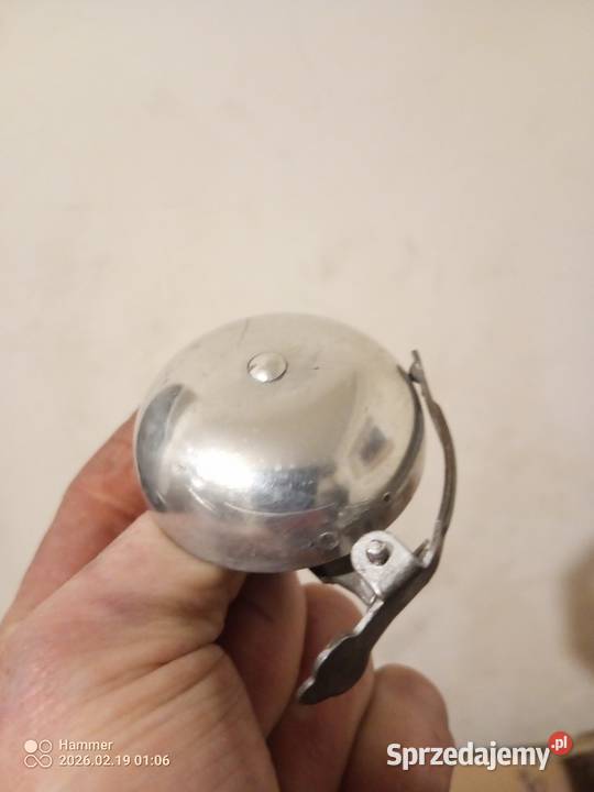 Stylowy dzwonek Reich grawerowany lubuskie Sława