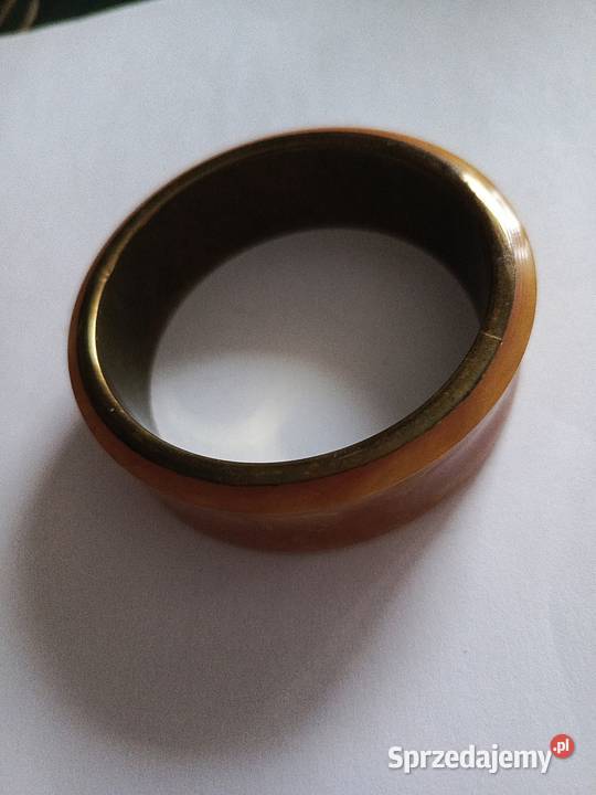 Bransoletka Bakelit Katalin Ebonit prl Biżuteria sprzedam