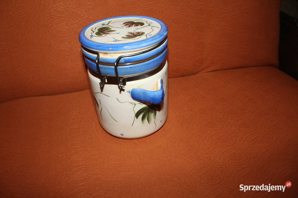 Pojemnik spożywczy z porcelitu Porcelana i szkło Chorzów sprzedam