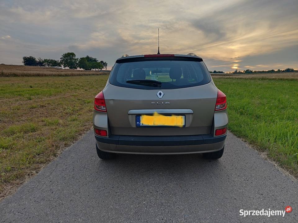 Renault Clio III 12 LPG 2010r KLIMA ZAMIANA ASR (kontrola trakcji) Iwaniska