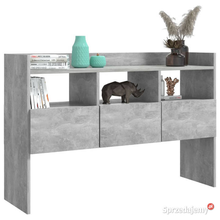 Szafka szarość betonu 105x30x70 materiał Warszawa