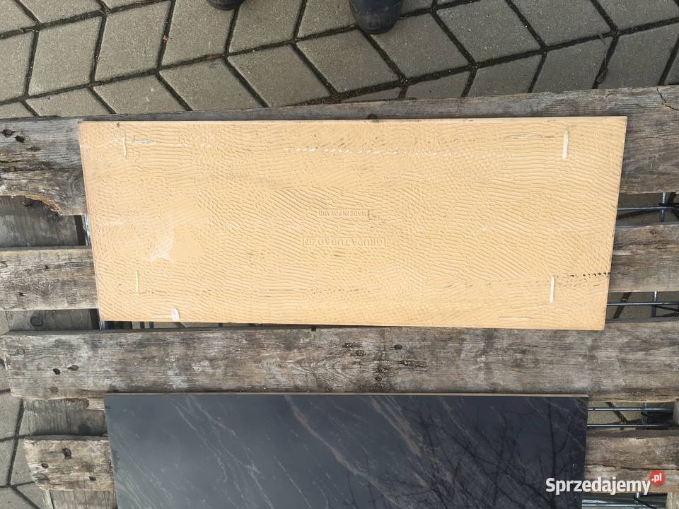 Glazura płytka ścienna larda black 298x748 firmy Reguły