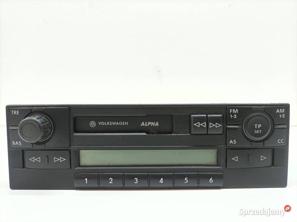 RADIO ALPHA KOD DO RADIA 6X0035153A VW sprzedam