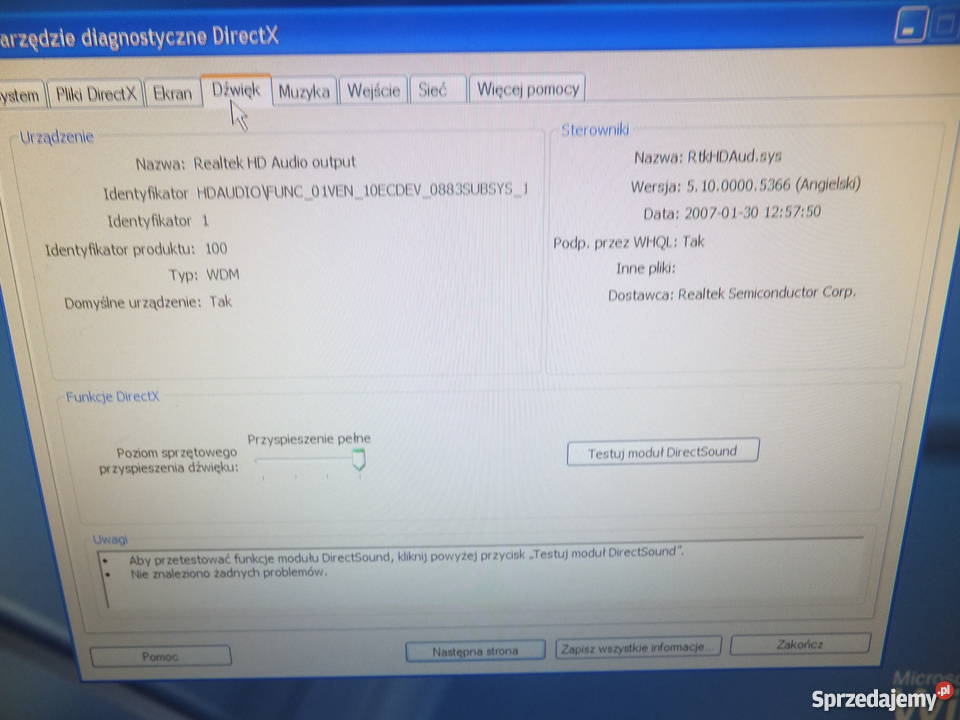 komputer pc win xp małopolskie Pleśna sprzedam