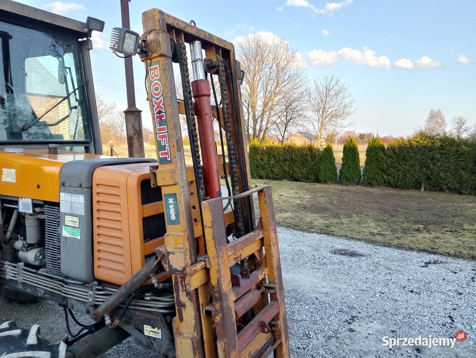 Maszt z przesuwem bocznym do ciągnika Turobin