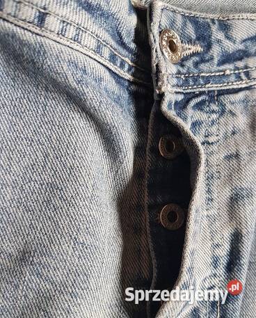 Replay spodnie dżinsy męskie Jeans guziki unikat Kielce