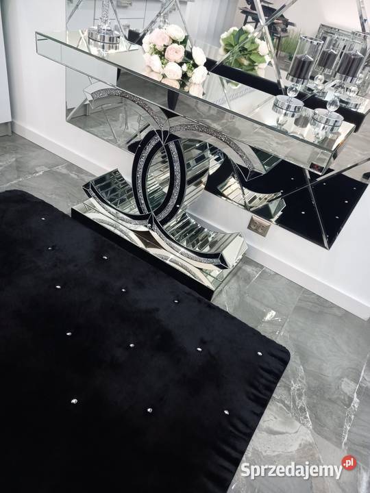 Okrągły dywan Diamond Premium z kryształkami małopolskie