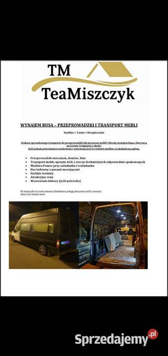 Transport przeprowadzki przewozy