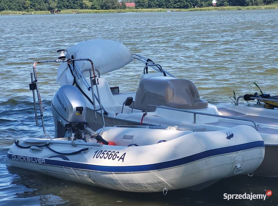 Ponton Quicksilver koła wiosła w zestawie Lubin