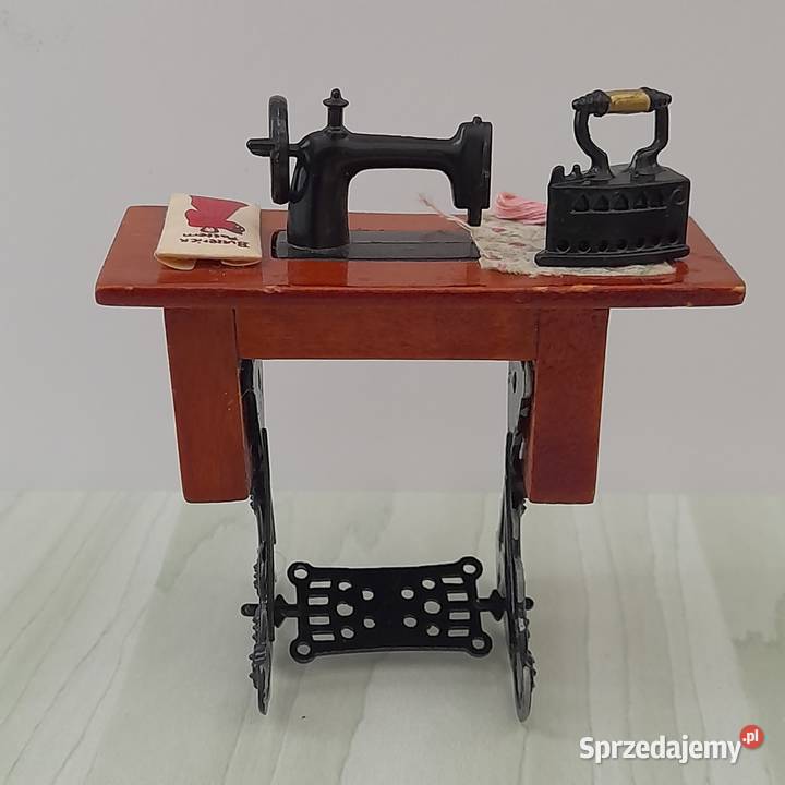 Miniaturowa maszyna do szycia żelazko Bogatynia sprzedam