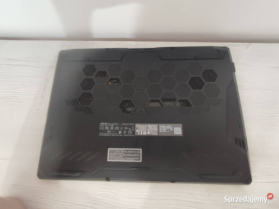 Laptop ASUS TUF Gaming F15 156 144Hz i511400H 16GB Rzeszów