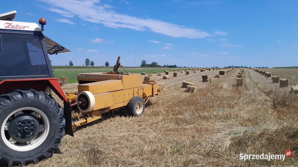 Słoma owsiana i zytnia duze kostki mazowieckie Kazimierówka