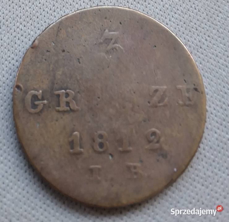 KSIĘSTWO WARSZAWSKIE1812 rIBRANT OZDOBNY Legionowo