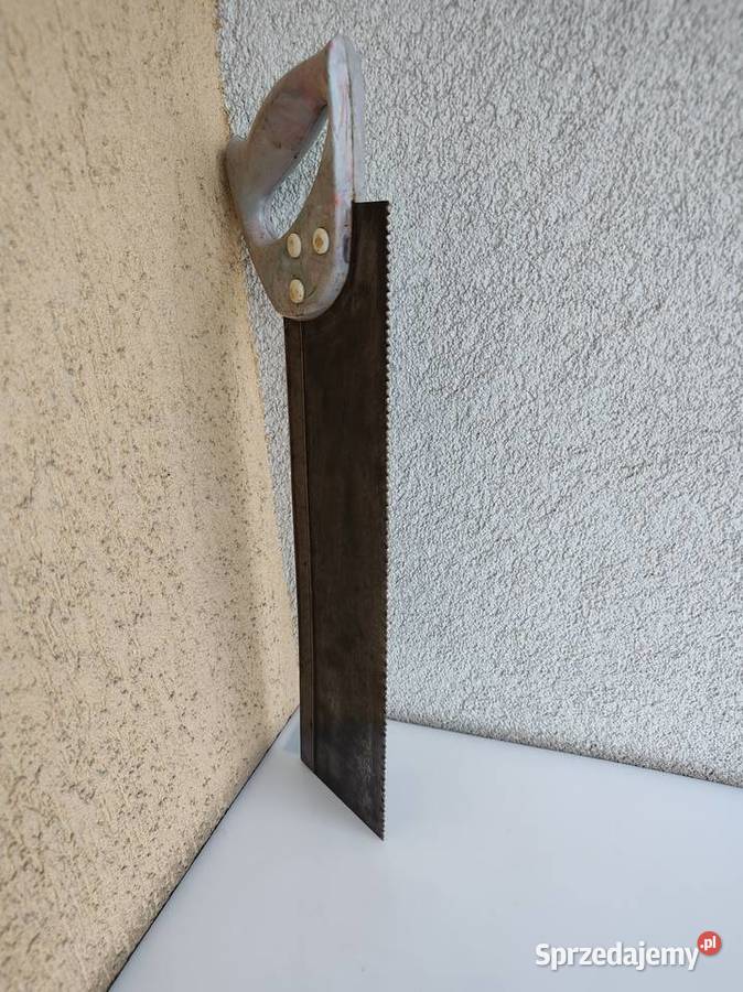 Piła grzbietnica 400 mm z PRLu warmińsko-mazurskie Olecko