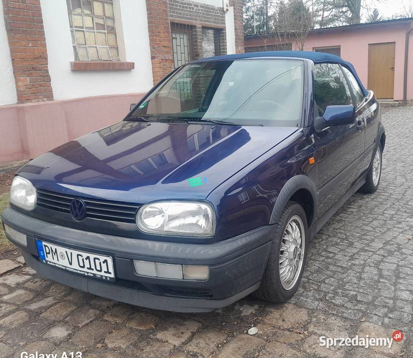 Volkswagen golf cabrio 18 benzyna 1994 dolnośląskie Kamienna Góra