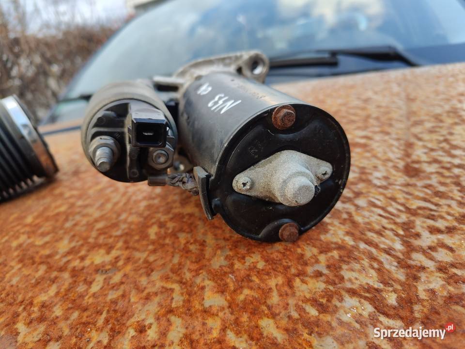 Bmw e87 e90 n43 rozrusznik 100 sprawny osobowe Silniki kompletne łódzkie Aleksandrów Łódzki