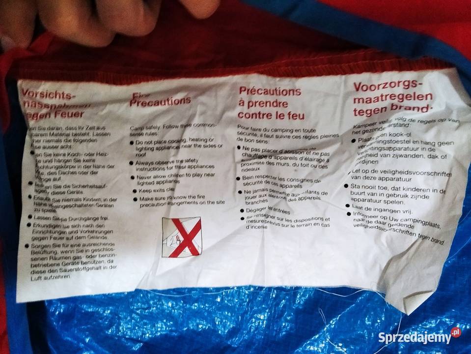Namiot do zabawy Wehncke Outdoor namiot kopułowy wielkopolskie Poznań