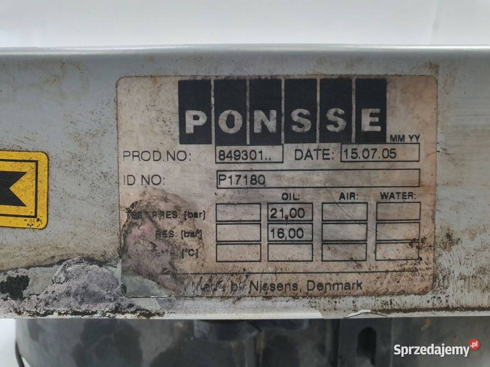 CHŁODNICZKA OLEJU PONSSE BEAVER 849301 Lipno sprzedam