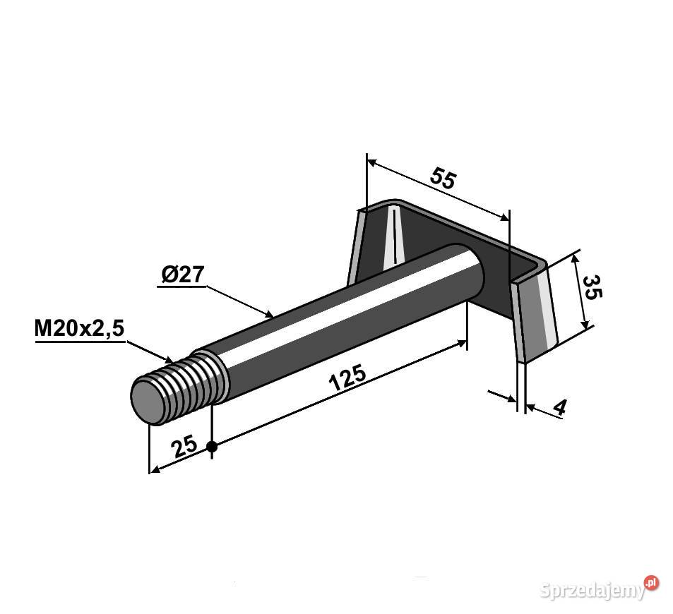 Zestaw noży TEH101Z3 zamiast bijaka RM420 do kujawsko-pomorskie Chmielniki