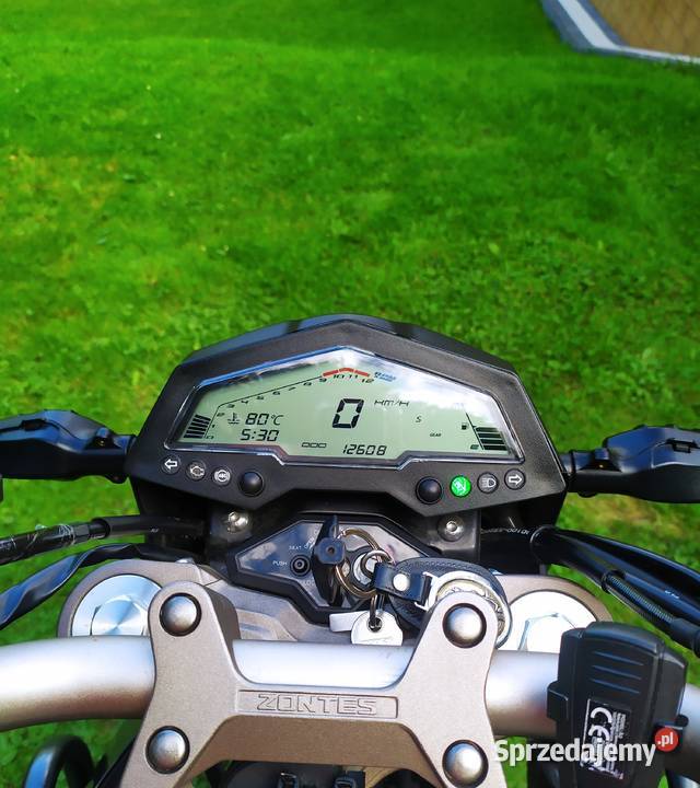 Zadbany garażowany motocykl 125ccm 15 pierwsza manualna Sułkowice
